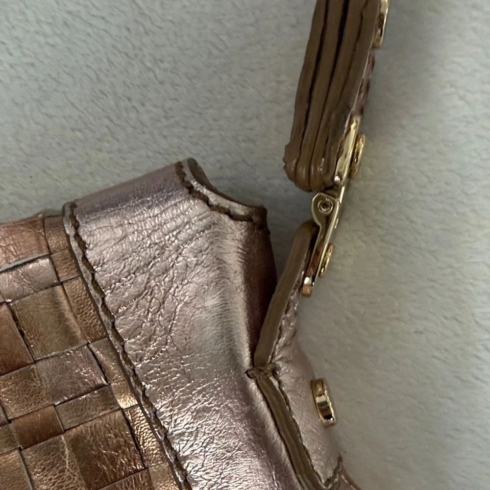 Elliott Lucca Copper Woven Wristlet - Picture 14 of 16